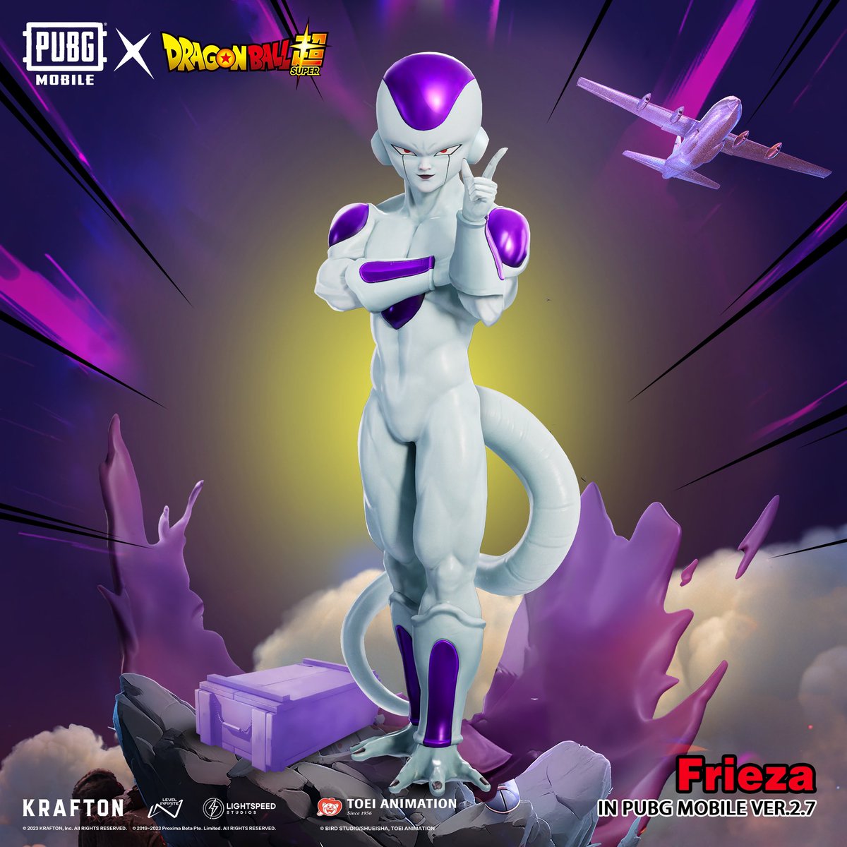 PUBG MOBILE x Dragon Ball Super: First look at Frieza’s model!
