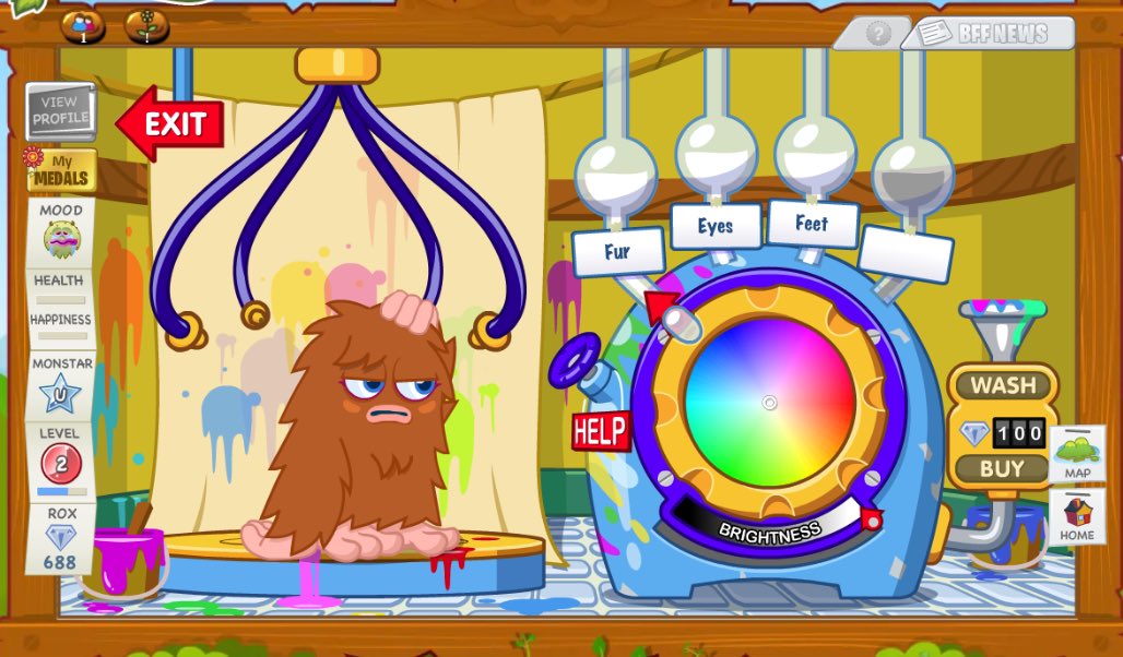 ✨ATTENTION MONSTERS!✨

We’re SO happy to announce that Colorama has been FIXED! Starting today, you can now head to the Port to change up your look! 😊 Have fun! 

And shoutout to our roarsome dev team! 

#moshimonsters #MoshiOnline