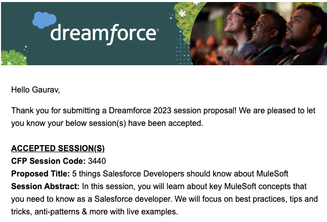 Gaurav Kheterpal (@gauravkheterpal) on Twitter photo Guess what? This old man will be back again at
<a href="/Dreamforce/">Dreamforce</a> stage again this year as a speaker!
-Started in 2012
-23 sessions across 11 yrs & counting
-An ecosystem which has defined my career🙏
Can't wait to see everyone in #SanFrancisco!
#DF23 #Dreamforce #Salesforce Guess what? This old man will be back again at
<a href="/Dreamforce/">Dreamforce</a> stage again this year as a speaker!
-Started in 2012
-23 sessions across 11 yrs & counting
-An ecosystem which has defined my career🙏
Can't wait to see everyone in #SanFrancisco!
#DF23 #Dreamforce #Salesforce