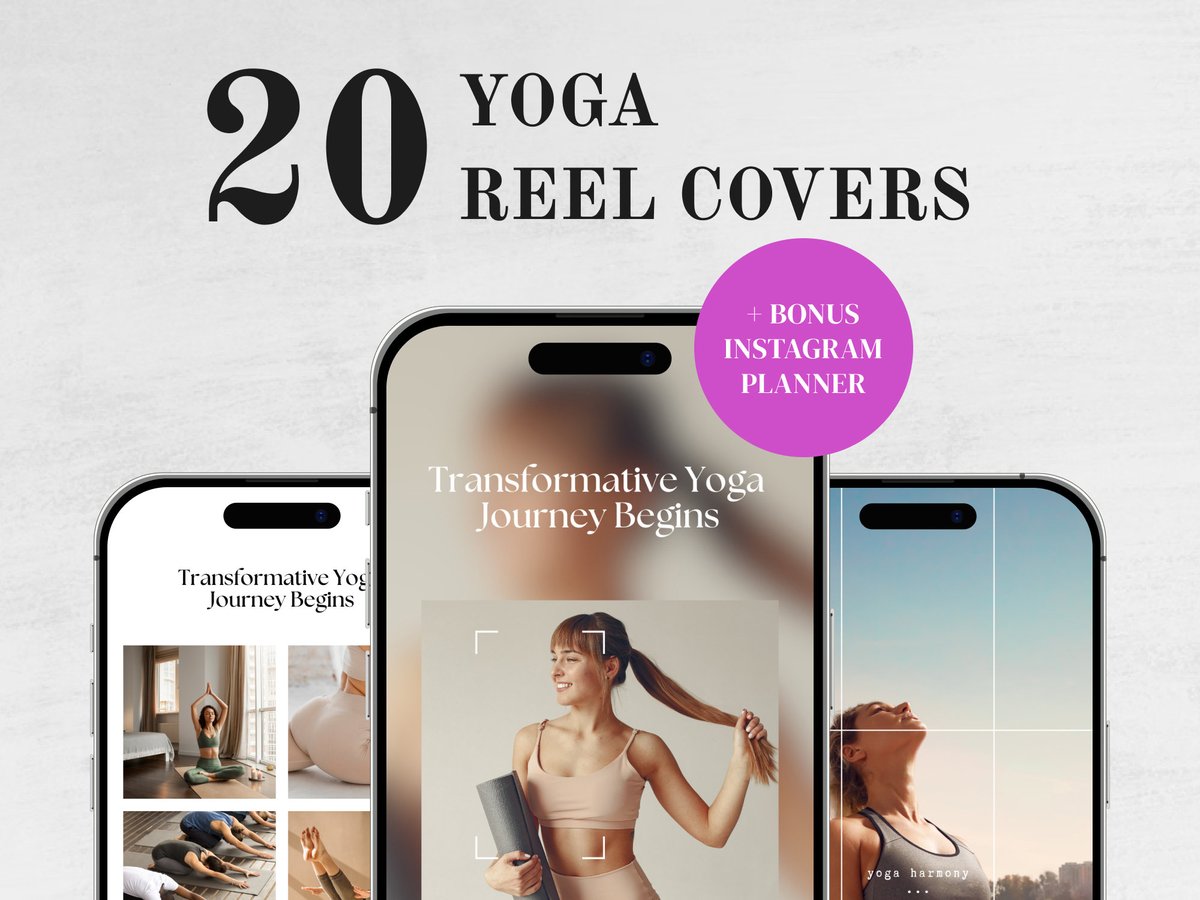 veliuscreative's tweet photo. Excited to share the latest addition to my #etsy shop: Yoga Reel Covers Template Editable Canva Templates Instagram Reel Covers Wellness Social Media Template Luxury Brand Instagram Canva https://t.co/hDd4Z8jC12 #beige #white #instagrambranding #coachtemplates #fitness https://t.co/BJHFIcyz7s