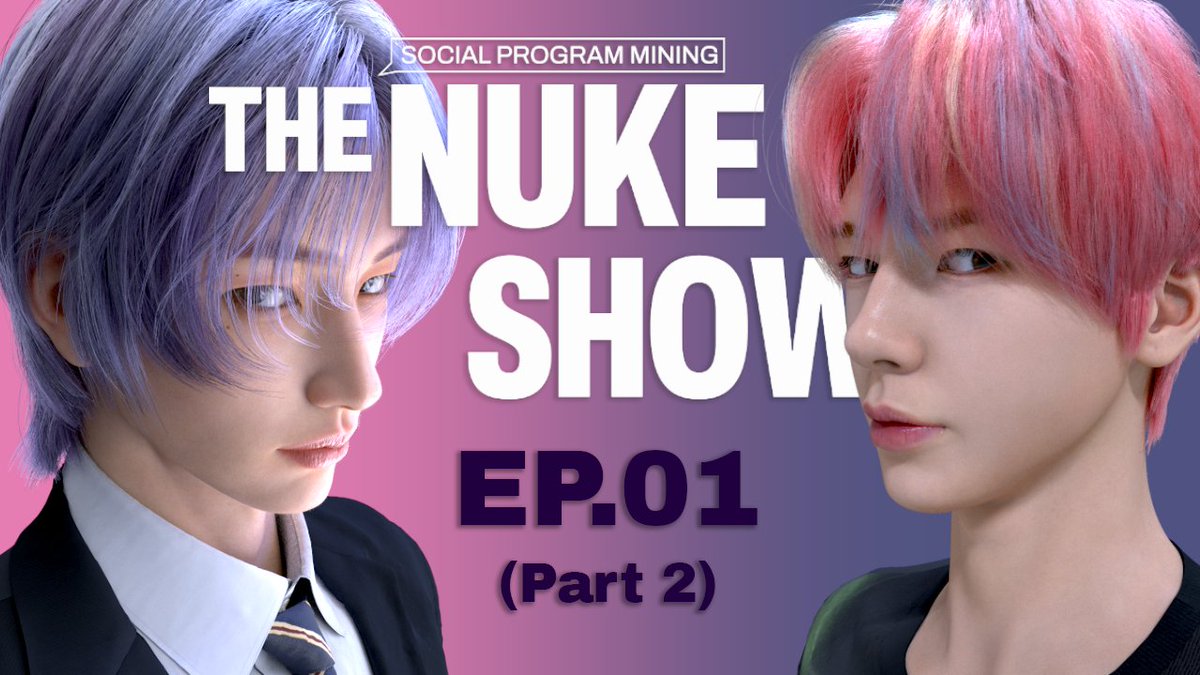 PlaySUPERKIND's tweet photo. 「<The NUKE SHOW> Ep.01 🎙️ Part.2 」
We are thrilled to invite you to The #NukeShow Ep.01 Part.2 🎙
📅Tomorrow 07.05, 11:00 a.m KST
📺 Live on #PlaySUPERKIND YouTube
Join our Discord to become one of PD and stay updated
https://t.co/VqMmYVG8Od
#Saejin #Seung #SUPERKIND