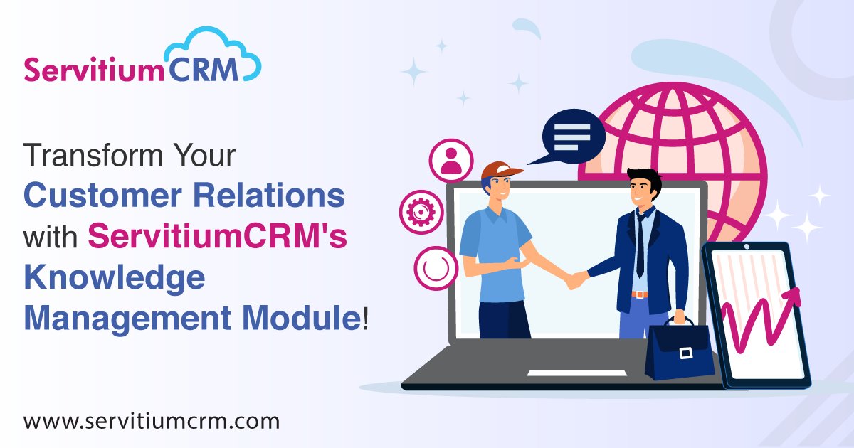 Now store & centralize your #service documents in formats such as PDFs, word docs, excel sheets, videos, & photos. Send notifications for document uploads & updates. Learn more - https://t.co/Ddw1pzNDBO 

#ServitiumCRM #Customerservice #CustomerRelations #KnowledgeManagement #crm https://t.co/Cy4j2wJi3q