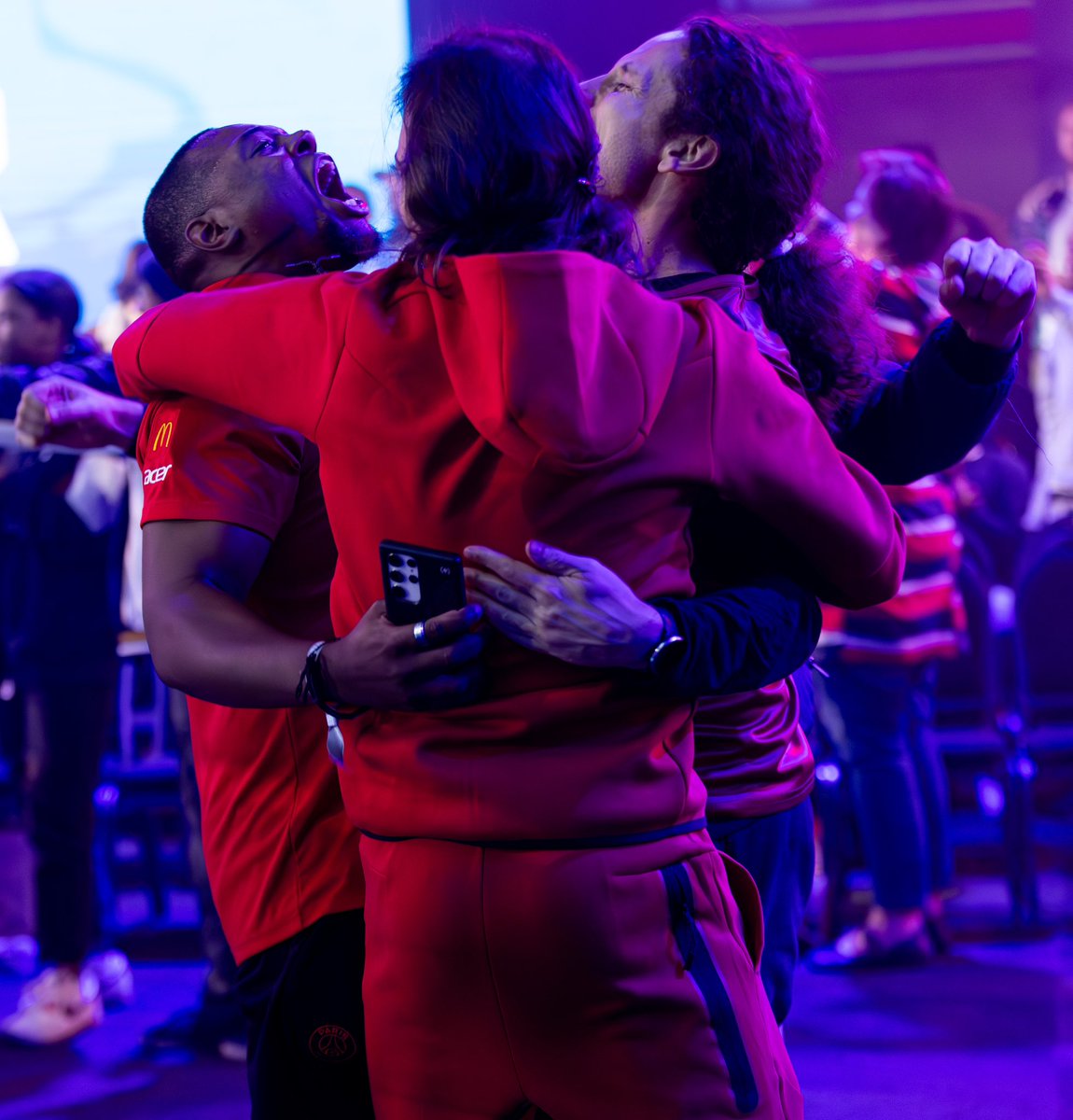 preganpillay_'s tweet photo. We need to show our esport athletes more love for the hard work and dedication they put in. @JabhiMabuza united everyone in that arena. Check out some of their reactions. #RedBullKumite https://t.co/sMFB1ginXc
