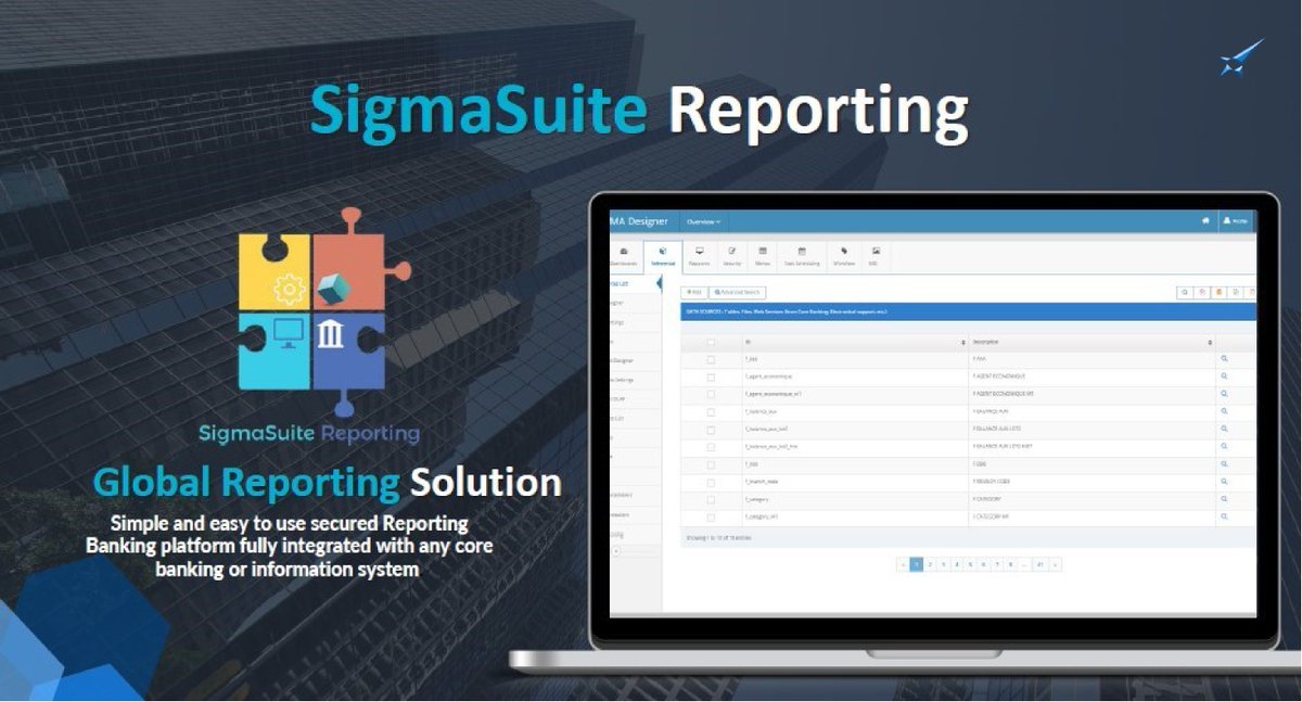 TeamITSS's tweet photo. Generate instant reports with the click of a button.
Boost transparency, compliance, & decision-making with #ITSS' Global Reporting solution #SigmaSuite compatible with any CBS.
Find out more about Sigma Suite.
Click: https://t.co/63pqBhdr4k
#lowcost #fastROI #growth https://t.co/7AS2lcnsx7