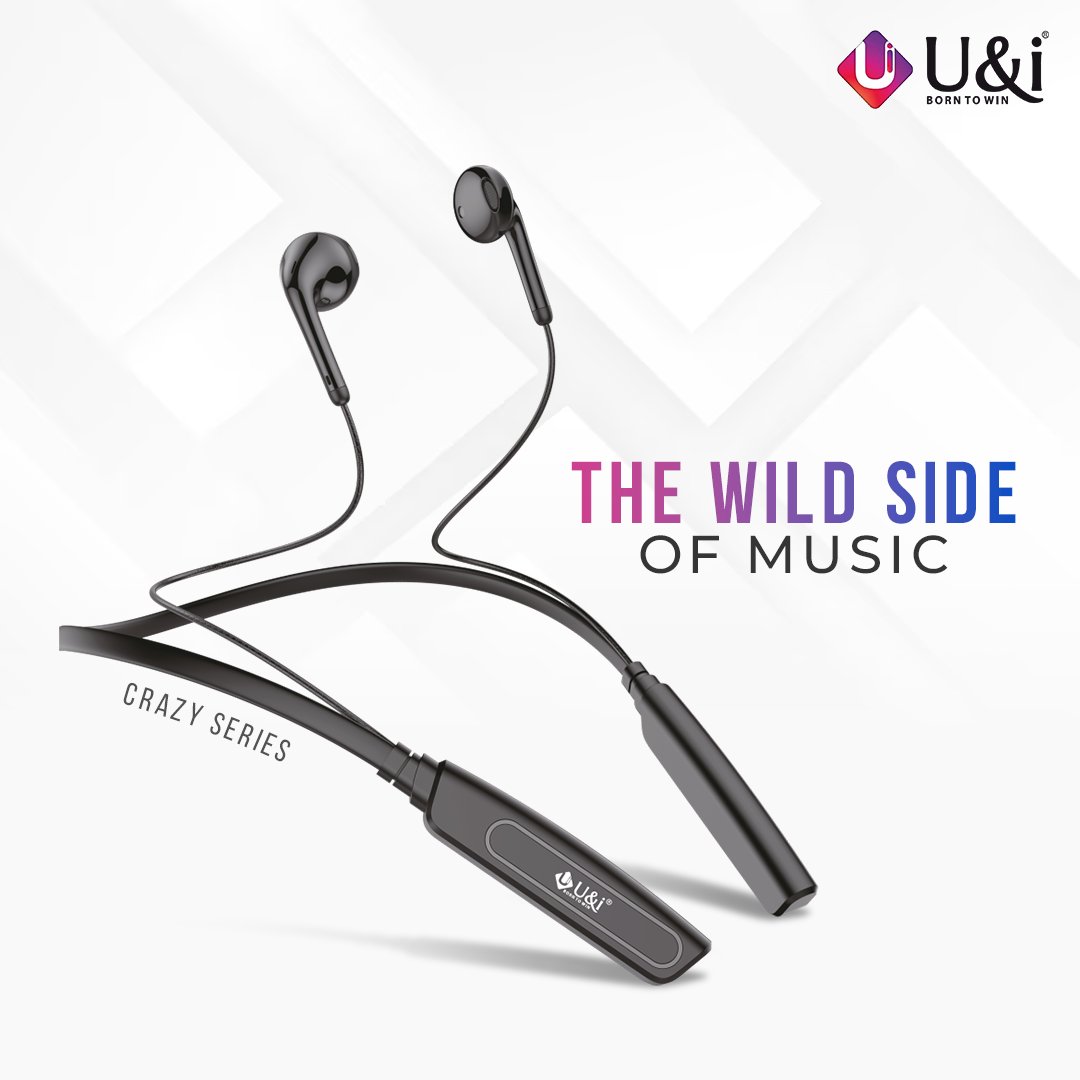 worldofUandi's tweet photo. Get ready to immerse yourself in the sheer thrill of your favourite music with U&i's #CrazySeries neckband.
Visit the nearest mobile accessory store to buy now!
#Uandiworld #Uandi #UandiPrime #Uandiproducts #UandiNeckband #Neckband #BluetoothNeckband #WirelessNeckband #Music https://t.co/saEvFIPTql
