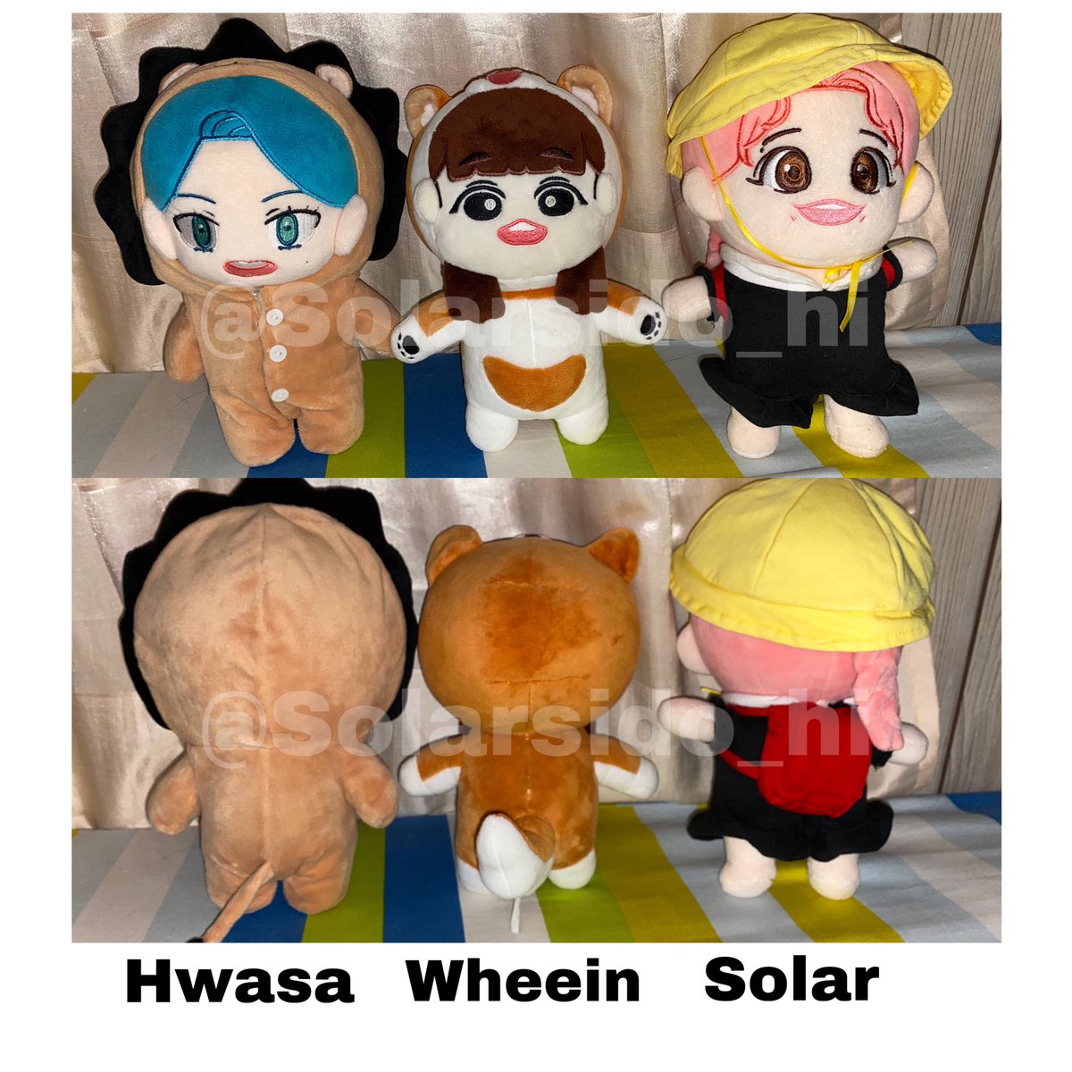 Solarsido_hi's tweet photo. WTS/LFB

📢 Available now‼️ 

Mamamoo Plush Dolls ⬇️

Dm me 💌 https://t.co/iiEaygAusX