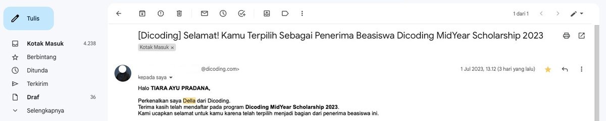 alhamdulillah wasyukurlillah ..... h-1 Daftar mepet pakek bngt. sore baru apply ditengah kerjaan kantor yg super hectic. yo yo ra kembali produktif di biding lain dengan Masih disiplin ilmu teknik 🥳
