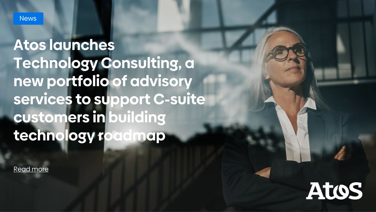 📢We are thrilled to announce our new portfolio of advisory services that will empower C-suite executives and drive business success!
💡 The new offering will help Atos clients anticipate technology trends, innovate at speed and stay ahead of the curve.
➡️ atos.net/en/2023/news_2…