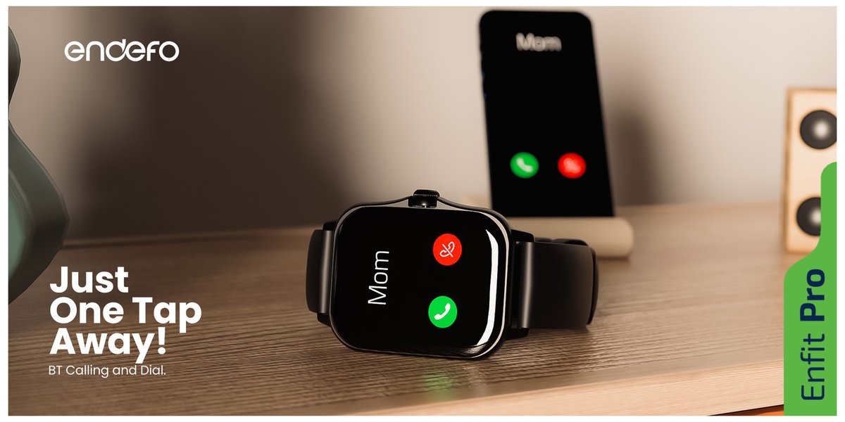 endefosmartlife's tweet photo. Just one tap away! The Enfit Pro smartwatch is a sleek and innovative wearable designed to keep you connected on the go.
.
.
Enquire Now: https://t.co/e1bssf4qvD
.
.
#endefo #forasmarterlife #smartlife #enfitpro #sportsmode #Smartwatch #WearableTech #TechGadgets
#FitnessTracker https://t.co/d9dyEAdvB0