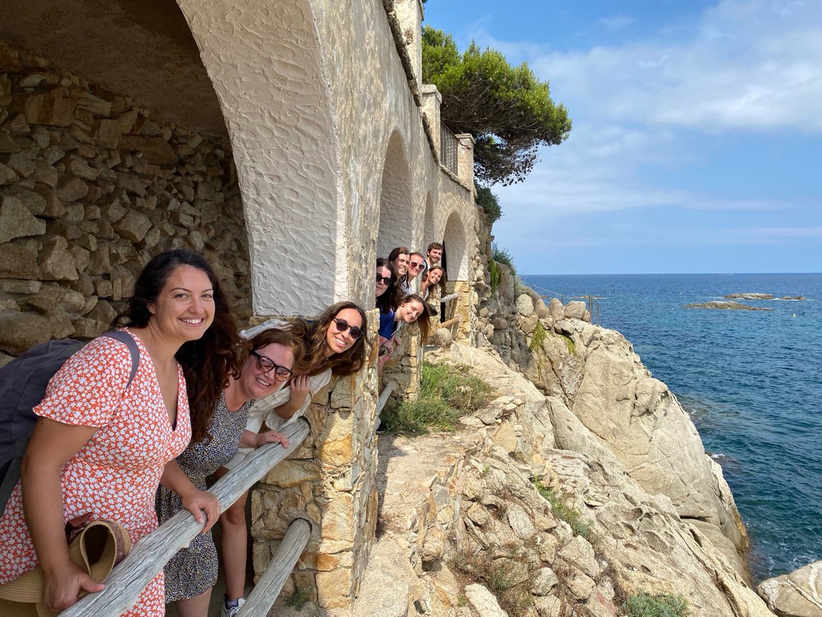 Summer outing in beautiful Costa Brava, 1h from the lab! Recharging batteries to come back stronger to work!