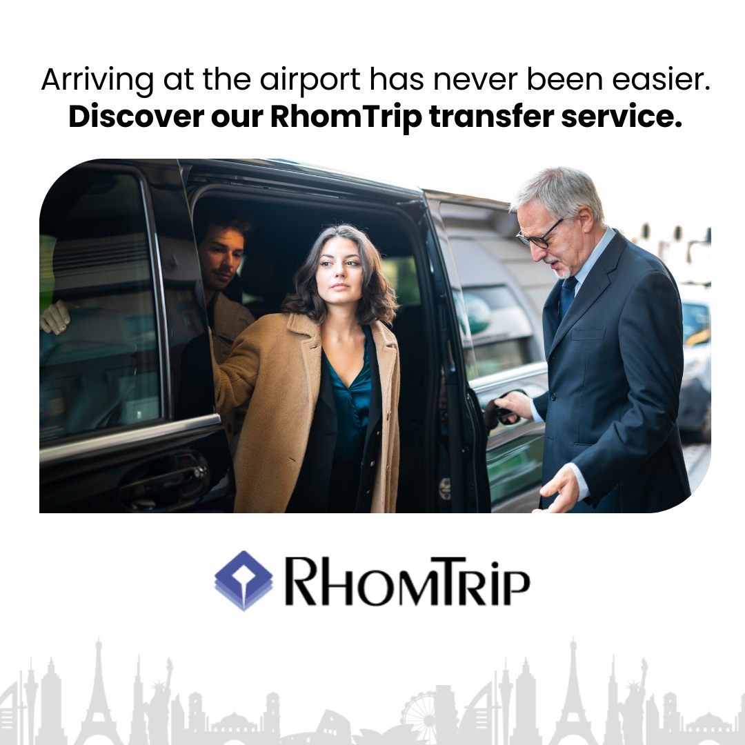 #RhomTrip is a leading #airport_transfer company, providing #chauffer_services, #port_transfers, #hotel_transportation, #event and #congress_transportation,  #road_show_transportation, #sports_event_transportation, and many more. Book Now: rhomtrip.com