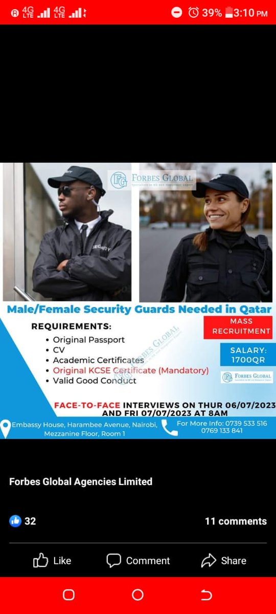 DjMofie's tweet photo. @RobertAlai @roselinenjogu Another interview is set to go down this Thursday and Friday respectively. Please help us we are in great trouble in this Company Rangers Security Services https://t.co/xct3BKgUtt