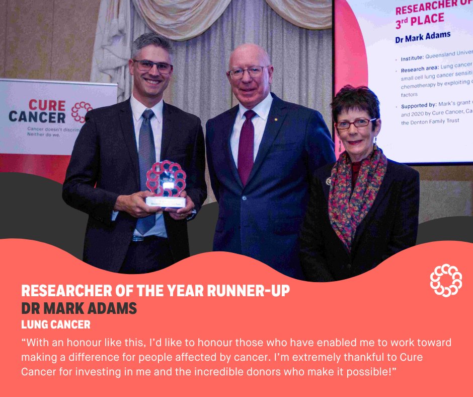 Cure Cancer (@curecancerau) on Twitter photo ⨠Congratulations to our 2023 Researchers of the Year <a href="/aruthak/">Arutha K</a> <a href="/JessHolien/">Jess Holien</a> <a href="/Dr_MarkAdams/">Dr Mark Adams</a> for their incredible work in immunotherapy, ovarian cancer and lung cancer. Read more about the awards night here: bit.ly/3PGTWNp <a href="/UQ_News/">UQ News</a> <a href="/ResearchRMIT/">RMIT Research</a> <a href="/QUT_Genomics/">QUT Centre for Genomics & Personalised Health</a> <a href="/QUT/">QUT</a> <a href="/TRI_info/">Translational Research Institute</a> ⨠Congratulations to our 2023 Researchers of the Year <a href="/aruthak/">Arutha K</a> <a href="/JessHolien/">Jess Holien</a> <a href="/Dr_MarkAdams/">Dr Mark Adams</a> for their incredible work in immunotherapy, ovarian cancer and lung cancer. Read more about the awards night here: bit.ly/3PGTWNp <a href="/UQ_News/">UQ News</a> <a href="/ResearchRMIT/">RMIT Research</a> <a href="/QUT_Genomics/">QUT Centre for Genomics & Personalised Health</a> <a href="/QUT/">QUT</a> <a href="/TRI_info/">Translational Research Institute</a>