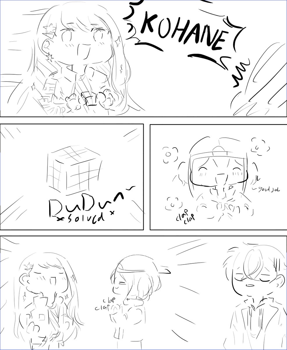 milo_quiet's tweet photo. rubik cube #prsk_FA https://t.co/mWtYIWhcmV