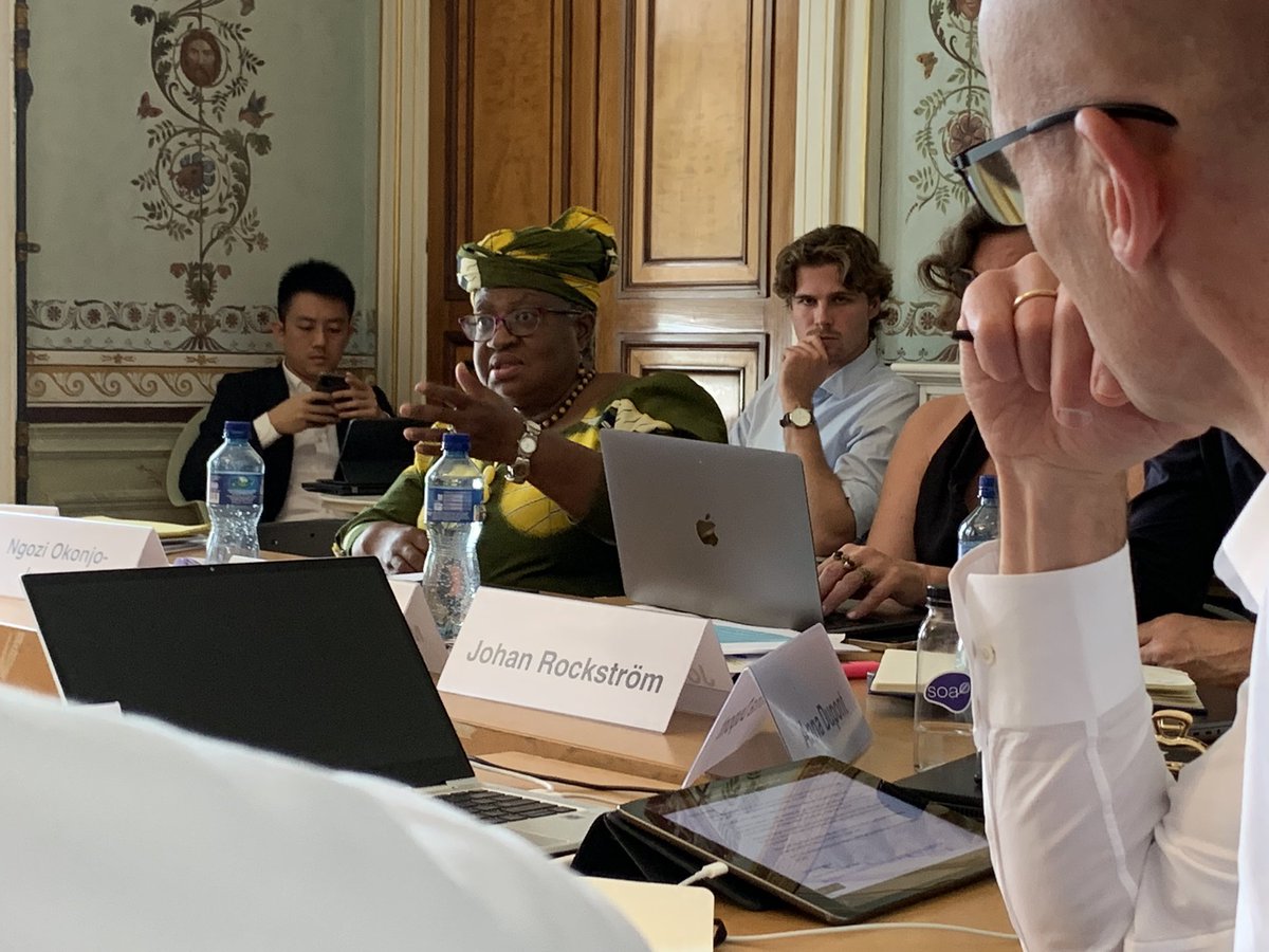 NizamiGanjaviIC's tweet image. Our Members @I_Serageldin and @mfespinosaEC in Geneva for first retreat of the Global Commission following the #UN2023WaterConference. 
#TurningTheTide report—many important issues being discussed from the science of the water cycle to equity, economics, and trade
@wto @NOIweala