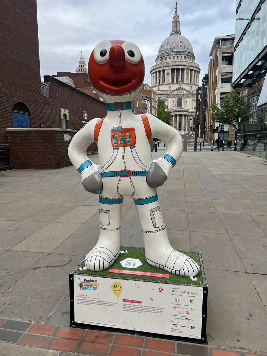 Jim_B_71's tweet photo. A Morphtastic morning run - 35 Morphs before breakfast π #morph #morphsadventurelondon #amazingmorph #wildinart #arttrail https://t.co/fS4t1QSrnI