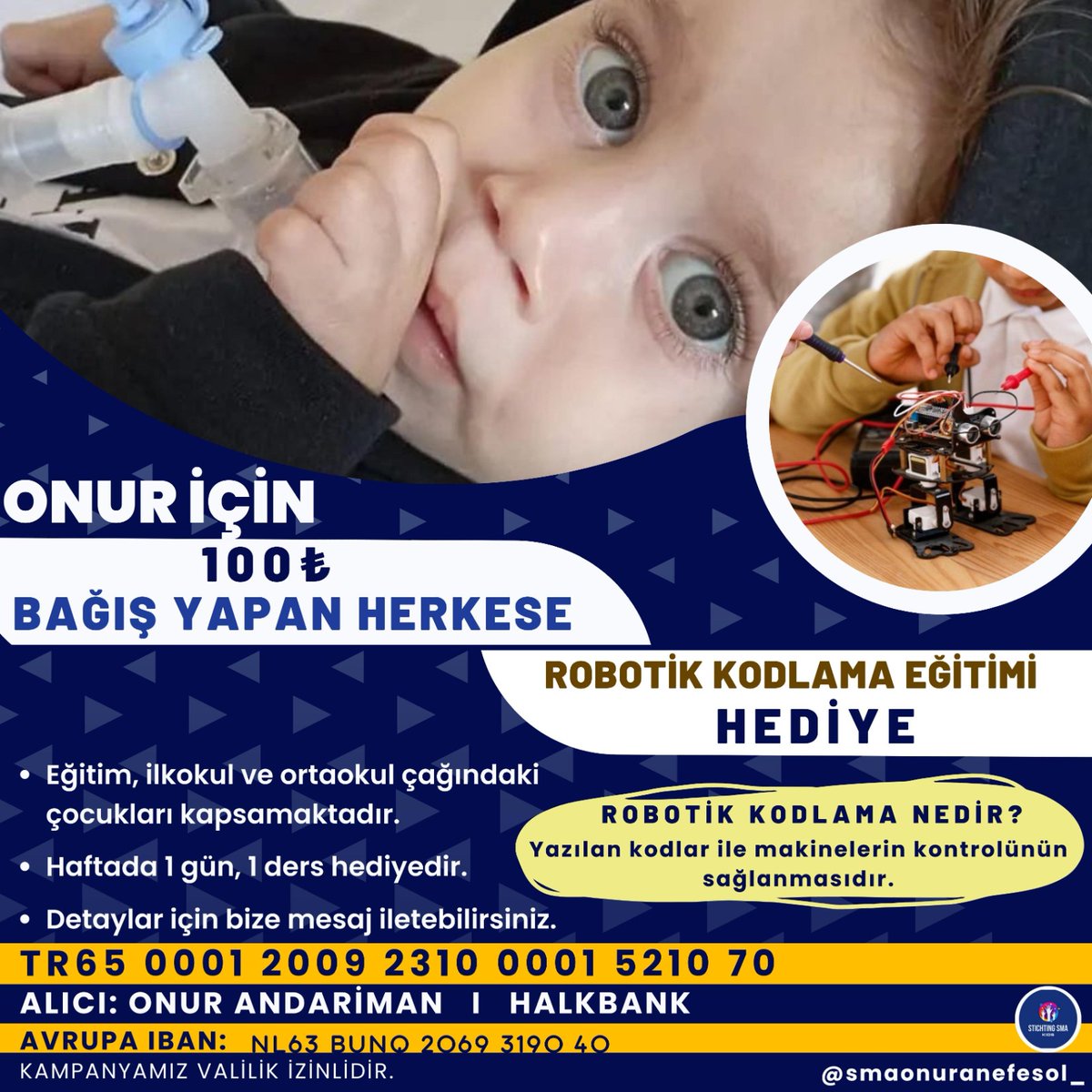 onurkazandi's tweet photo. Sizlere çok güzel bir haberimiz var ilkokul ve ortaokul çağındaki çocuklarınız yeğenleriniz için robotik kodlama hediye ediyoruz
Gelecek teknolojide saklı Sizde bu harika hediyeden faydalanmak ister misiniz ? https://t.co/7KRNoxcpBw