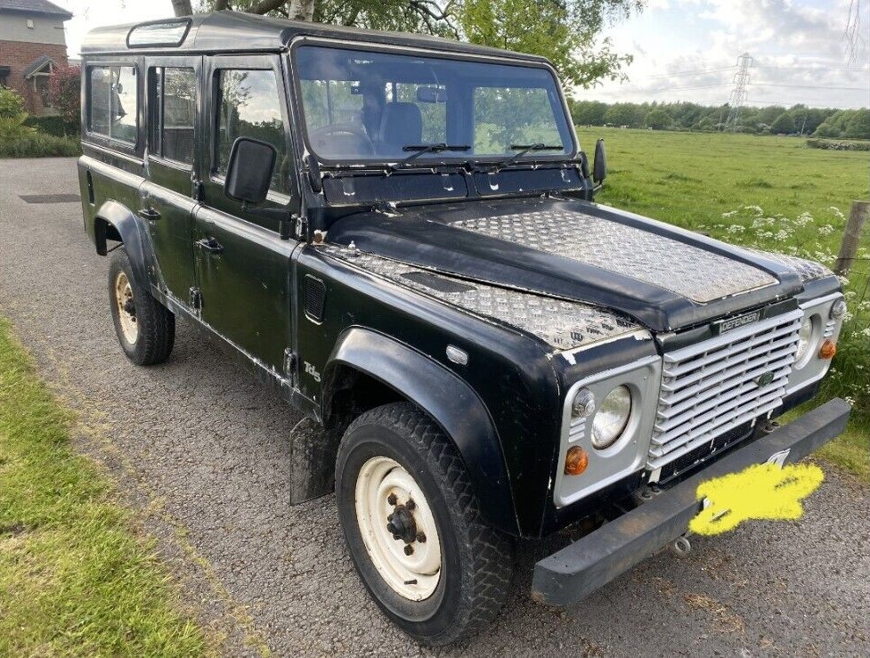 Ad - Land Rover Defender 110 Td5 
On eBay here -->> https://t.co/6W0i9QIsWd

 #LandRoverDefender110 #Td5 #LandRoverForSale #OffRoad #4x4 https://t.co/vnOktLmpeC