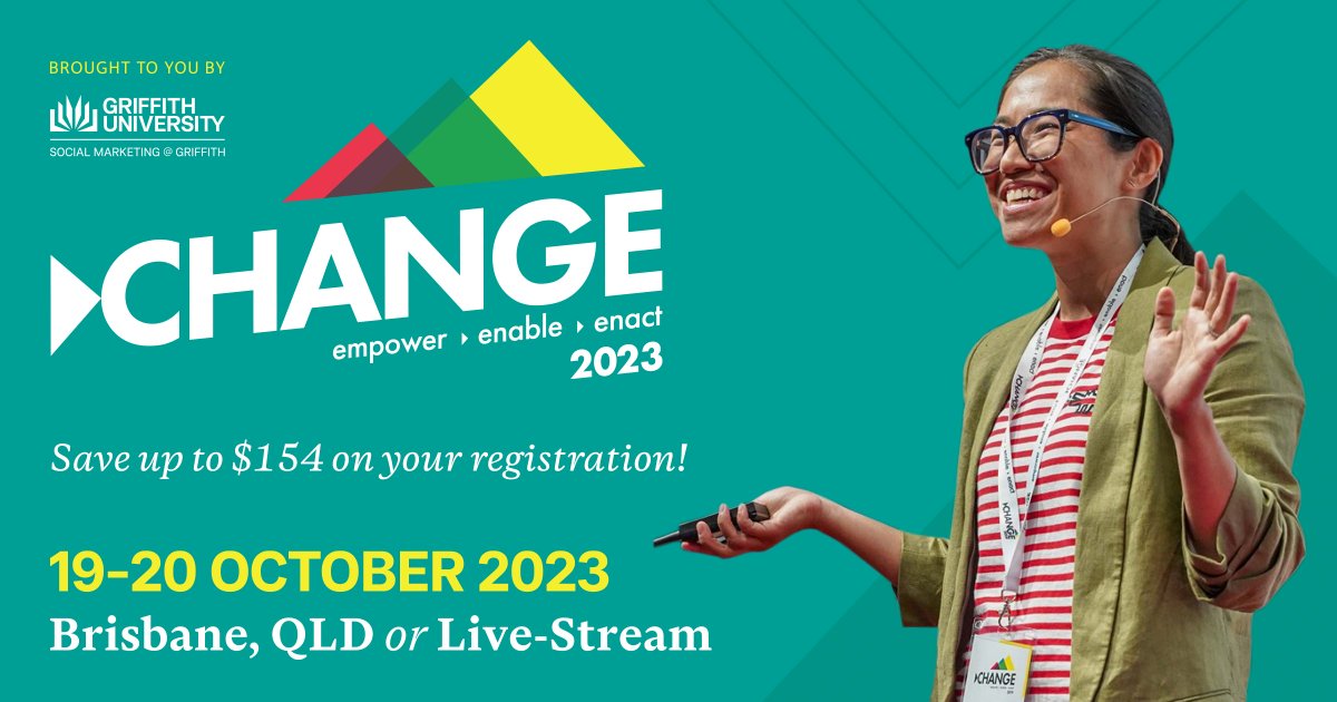 SMGriffith1's tweet photo. Join us at Change 2023 conference! Join us for two days of learning, networking, and inspiration as we explore the latest insights and best practices for achieving measurable change that benefits people, communities, and the planet! More information 👉 https://t.co/5w2BVcgKiD https://t.co/JopKK9Wpq1