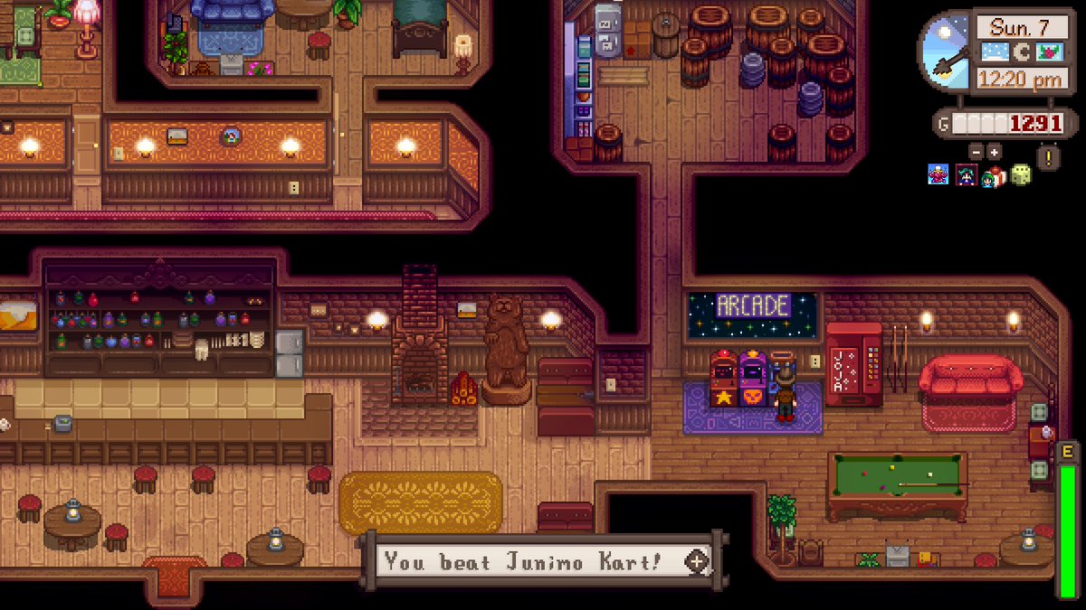 HopelesslyMatty's tweet photo. I just BEAT Junimo Kart!!
Good thing I was recording ๐
(I'll post the clip later) https://t.co/IgAzzDnjYB