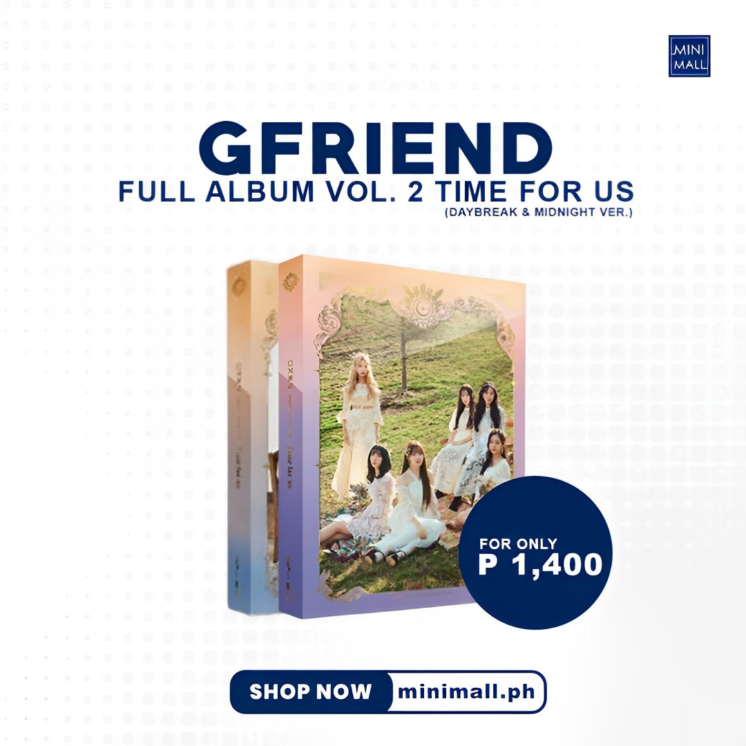 GFRIEND's music is nothing short of magical - full of energy, passion, and pure emotion.

If you're a true fan, you'll definitely want to indulge in our collection of albums that truly capture the spirit of their music and the charm of each member.

Visit minimall.ph