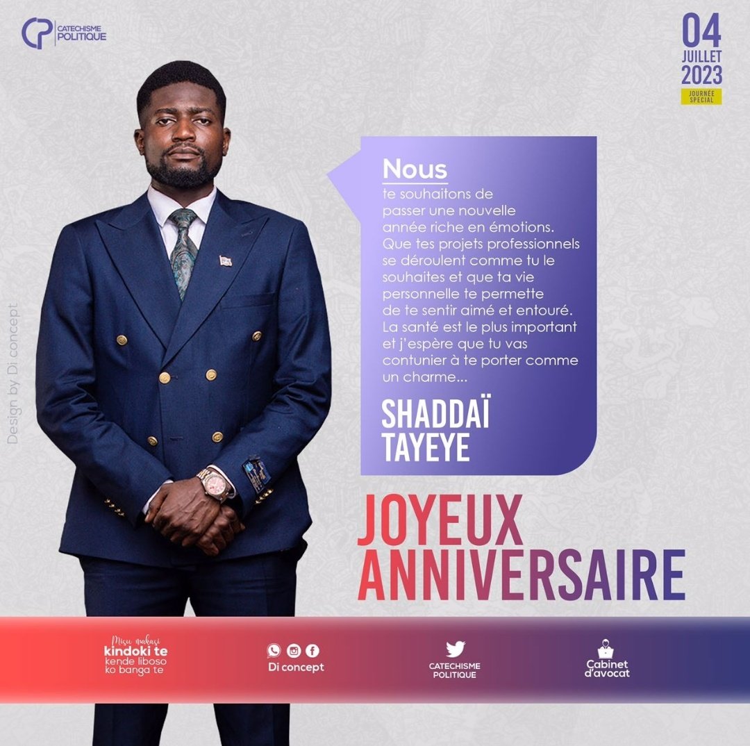 Jusqu'ici sa grâce nous accompagne.
Heureux anniversaire à nous +1🎂🙏🏽