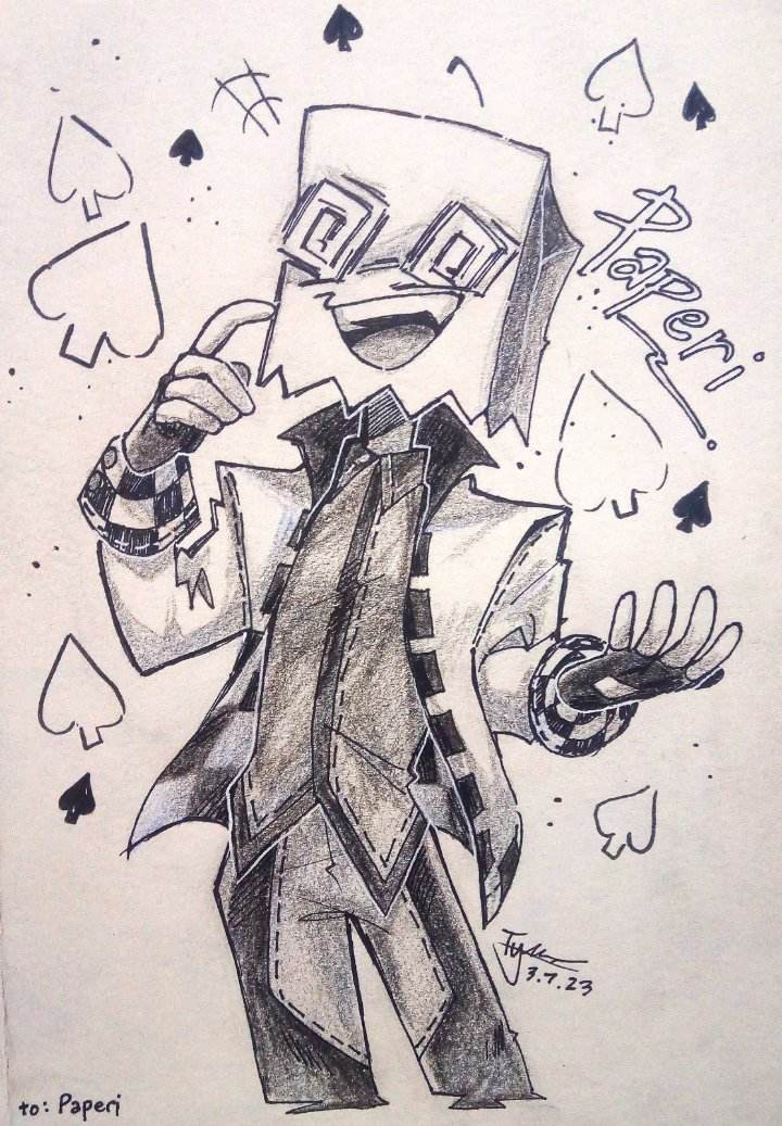 RIEEEartz's tweet photo. REVENGE ATTACK TO @PaperCollisions 
#artfight2023 https://t.co/6PCjbIvhJZ