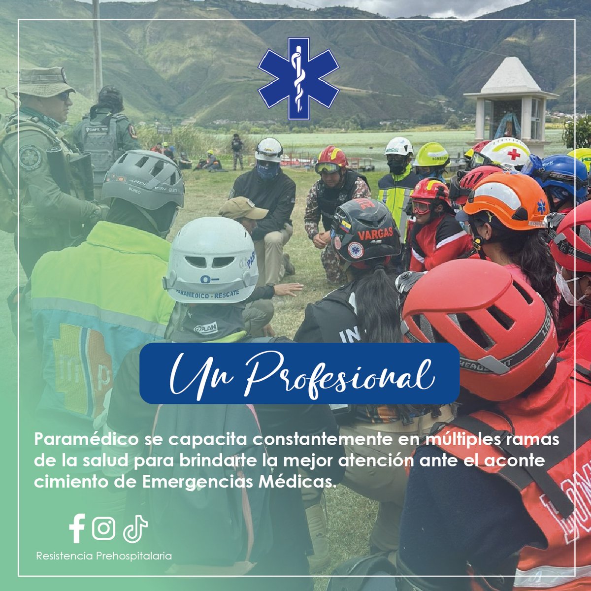ResistenciaAPH's tweet photo. El paramédico si se capacita 
@Salud_Ec @LassoGuillermo @FinanzasEc @LaPosta_Ec @teleamazonase
#paramedicos #Justicia #MinisterioDeSalud #respeto #Presidente #MinisterioSalud #igualdad #GuillermoLasso #Vicepresidencia #personaldesalud #derechos #gobierno #MinistrodeSalud https://t.co/UOqeoyJKjz