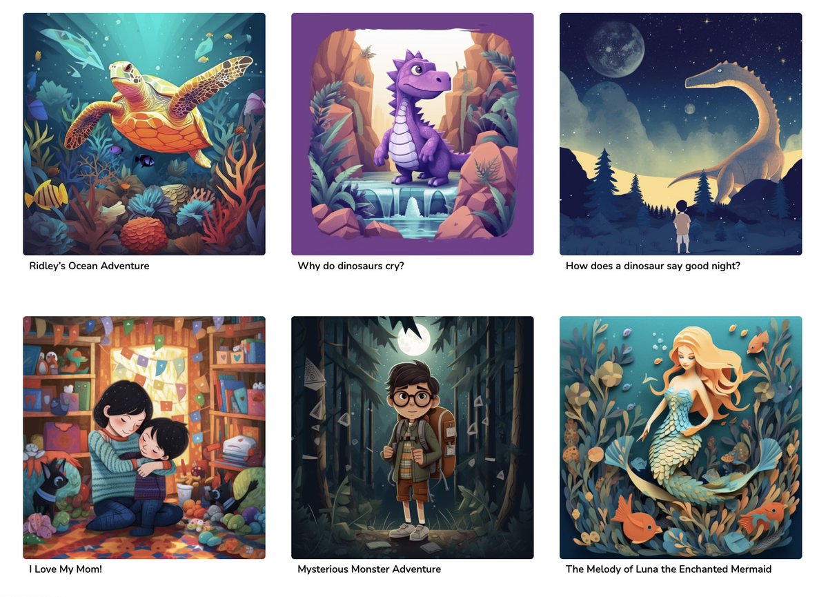 Dive into Story Spark's treasure trove of Thousands tales!
From adventure to bedtime, moral friendship to special needs - we've got a story for everything. Can't find that special one? Create your own masterpiece in less than two minutes! 📚✨

storyspark.ai/story