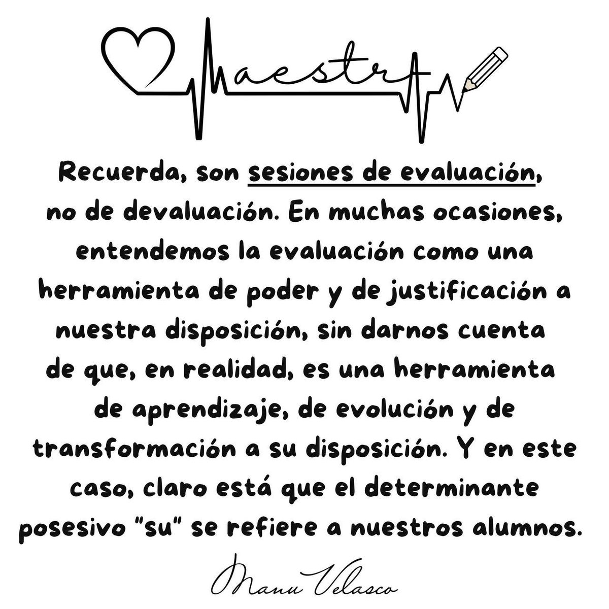 #ReflexiónDelDía #BuenosDiasATodos #DocentesTIC 
Un pensamiento de @Manu___Velasco