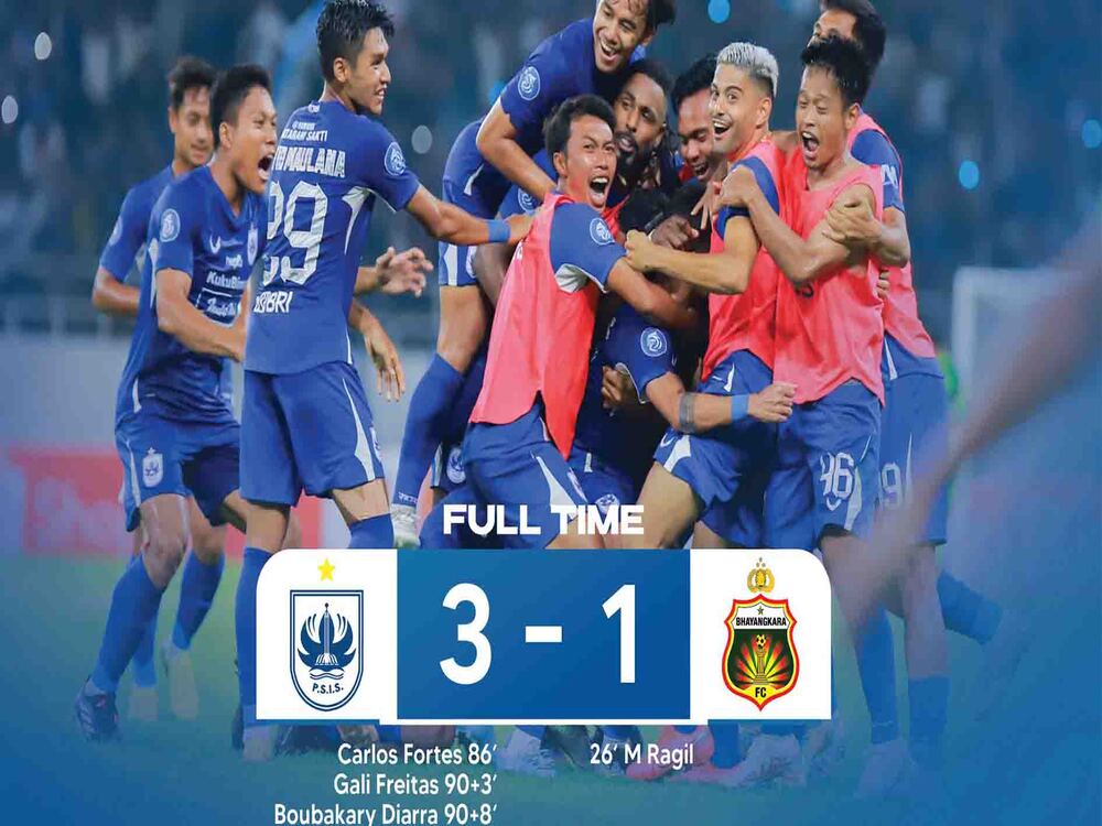 PSIS SEMARANG 3-1 BHAYANGKARA FC
BRI LIGA 1 2023/2024

#PsisSemarang #BhayangkaraFC #BriLiga1 #Beritabola #AgenBolaNET #Agenbolainfo #agenbolaterpercaya2005 #AgenBolakita #agenbola2005 #agenbolaterbaik #SusantoGuna
☎️ Hubungi CS Kami Online 24 Jam
📲 Wa: +6287848193853