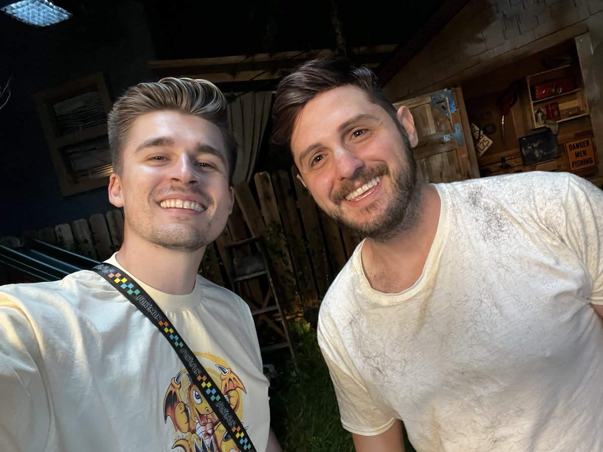 LudwigAhgren's tweet photo. we gave slime hair https://t.co/MZlS9izbOP