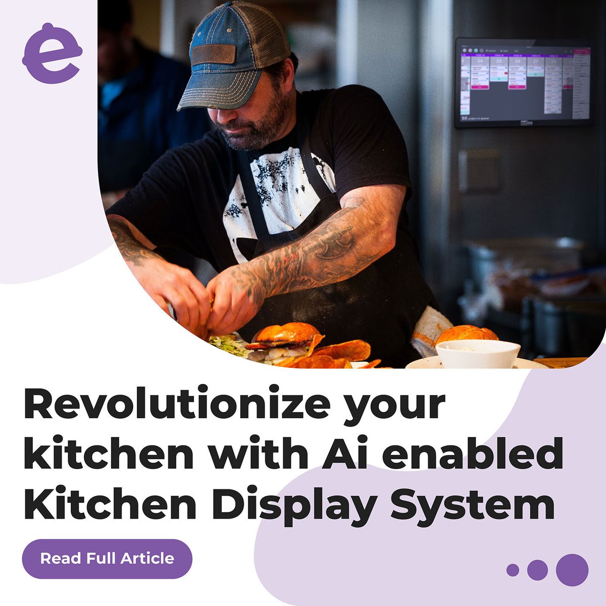 myeatos's tweet image. Maximize speed and efficiency in your restaurant business with a Kitchen Display System (KDS). Read full article at: blog.eatOS.com 

#eatOSblog #KDS #Restaurantsmadesimple #myeatOS #blog