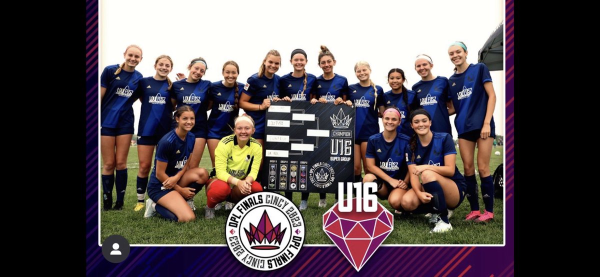 What an amazing season!!! We finished the DPL Frontier Conference in 1st. 🏆 Also played amazing teams at the 2023 DPL Final National Championships in Ohio making it to the final 4.