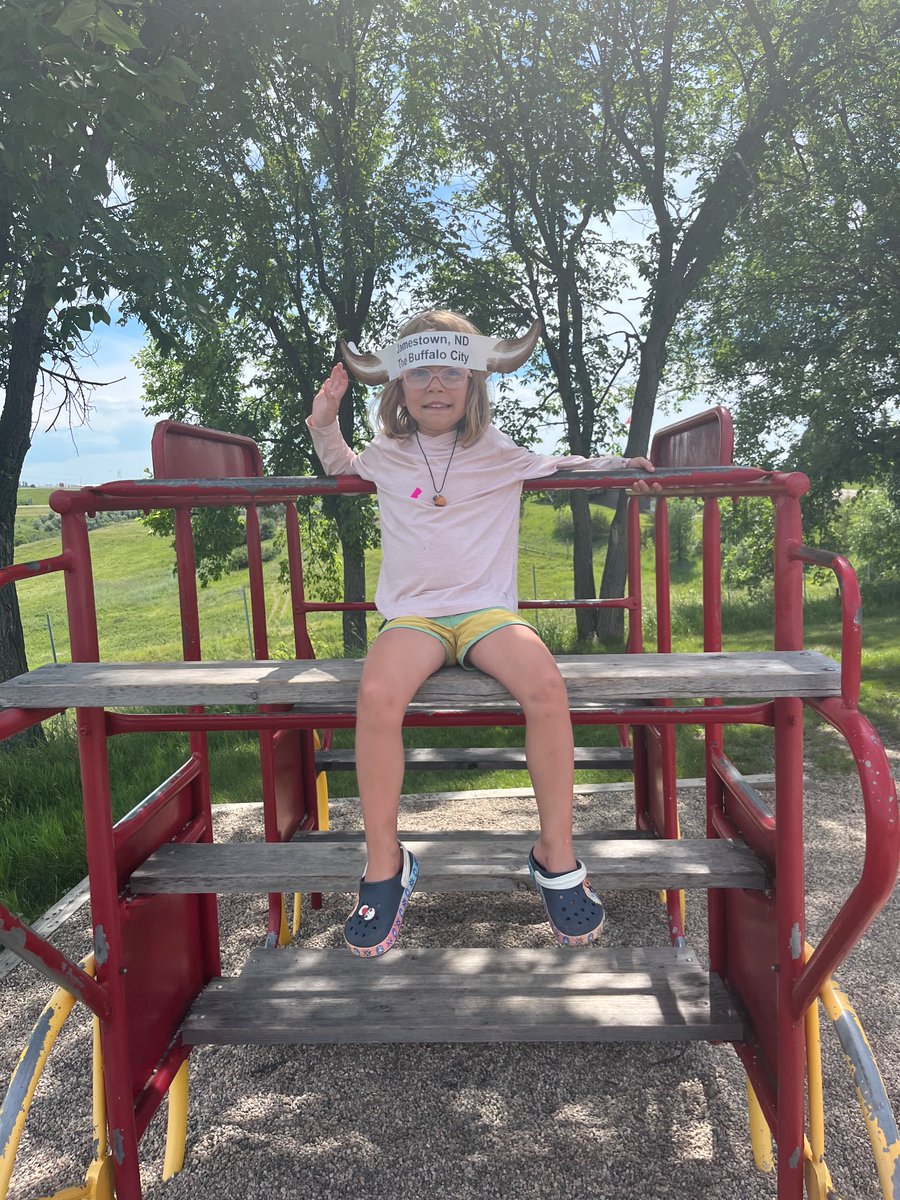 Over Spring Break, I took my kids to the Royal Ontario Museum in Toronto. Today, I took those same kids to the National Buffalo Museum in Jamestown, ND. ‘Mom this is the best museum I’ve ever seen’. #beNDlegendary