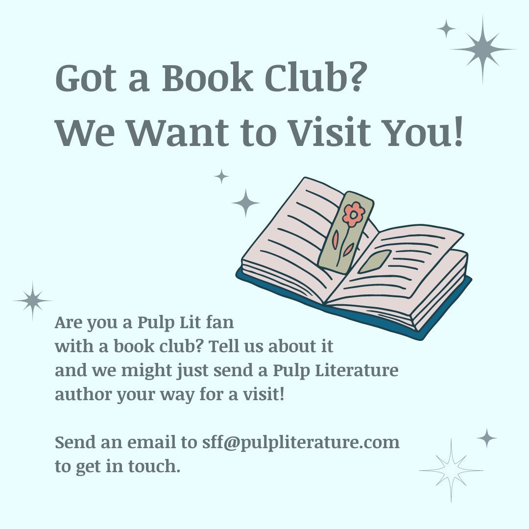 News from Planet Pulp 🪐 - mailchi.mp/5bc6888d71d1/p… Presenting you the winner of our JJ Lee cover contest... and more news from Planet Pulp.

#SFF #literarymagazine #magazinecover #coverartist #bookbracket #shortstories #bookclub #canadianbookstagram #readerschoiceawards