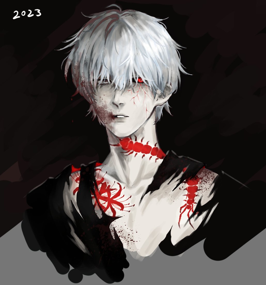 Not a redraw but more a re-edit just to see if i've progressed lol 
#TokyoGhoul  #KanekiKen