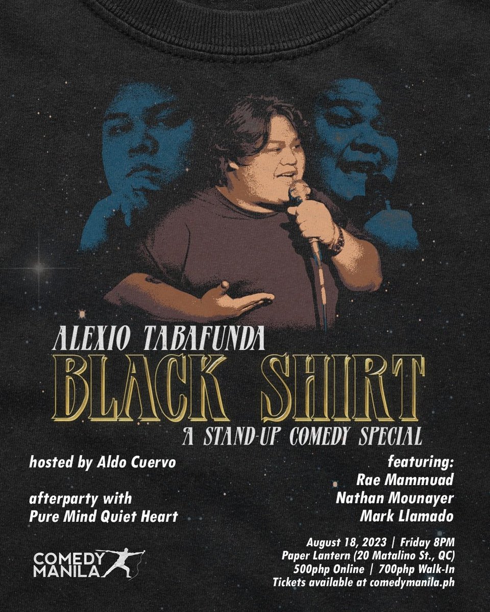 7 years into comedy and I'm doing an hour special in August. Kitakits?

api.helixpay.ph/lhemnk
