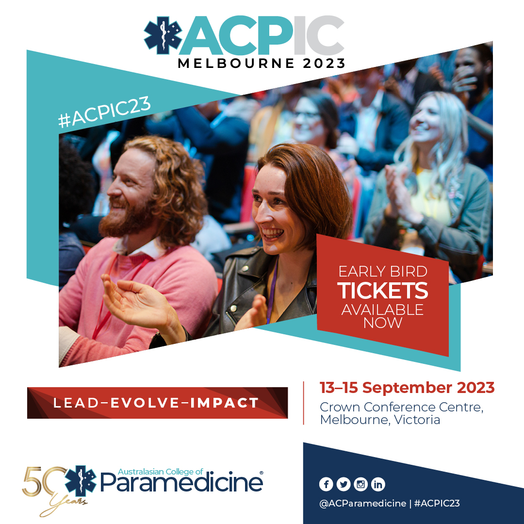 Australasian College of Paramedicine (ACP) tweet media