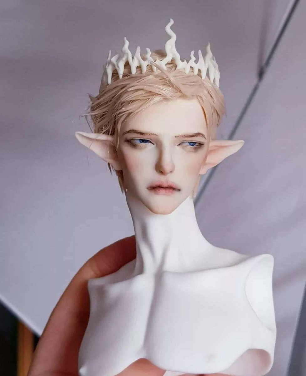 BjdRosen's tweet photo. Erasmus small  test head print. Soon 75cm size pre-order. #bjd #bjdmaking #balljointeddoll #bjdsculpting #ドール #球体関節人形 #인형 #人形 #doll https://t.co/LWd0kP2kjT