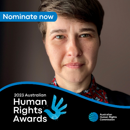 Nominations are now open for the 2023 Australian Human Rights Awards.

Honour your heroes of human rights and social justice:
ow.ly/e1wk50P30wH

<a href="/AusHumanRights/">Australian Human Rights Commission</a> #AusHumanRightsAwards