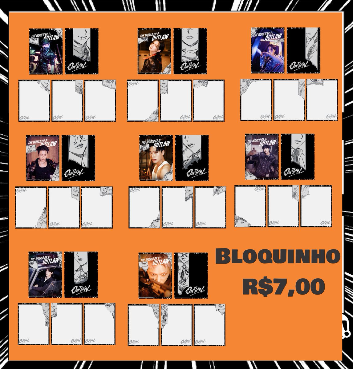 Atenção Atinys estaremos no show fazendo entregas. 
Os produtos serão :
Chaveiro Spotify 
Bottons 
Photocards
Bloquinhos 

Form> forms.gle/9uqx8cay1GPHMa…

"Poxa adm  mas eu quero outro produto da loja"
Não tem problema só entrar em contato na dm que entregaremos pra você.

#ATEEZ