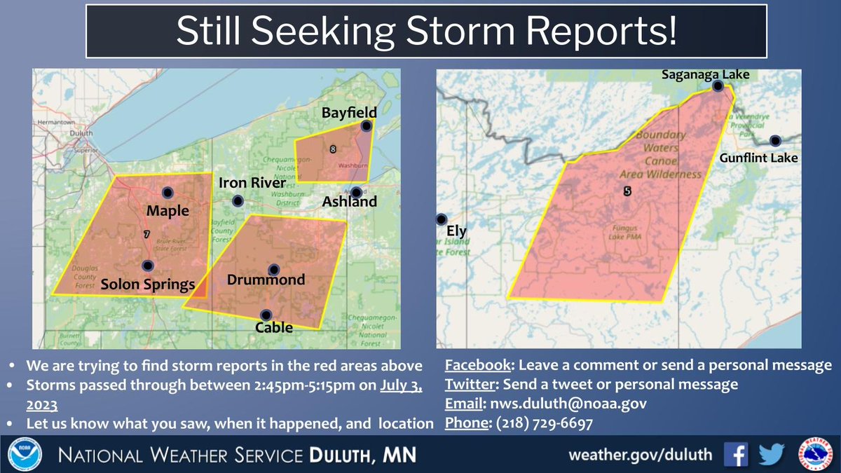 NWS Duluth tweet media