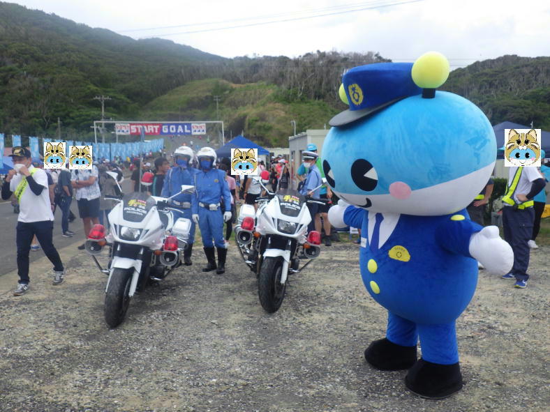 【＃対馬北警察署】
 ６/25(日)、昨年に引き続き『国境マラソンＩＮ対馬』が開催され、約900人の選手が対馬の地を走り抜けました。当署員もレースに参加し、防犯タスキをつけて走りながら広報をしました。身近な人が被害に遭わないよう注意を呼び掛けましょう。
＃国境マラソン　＃ニセ電話詐欺