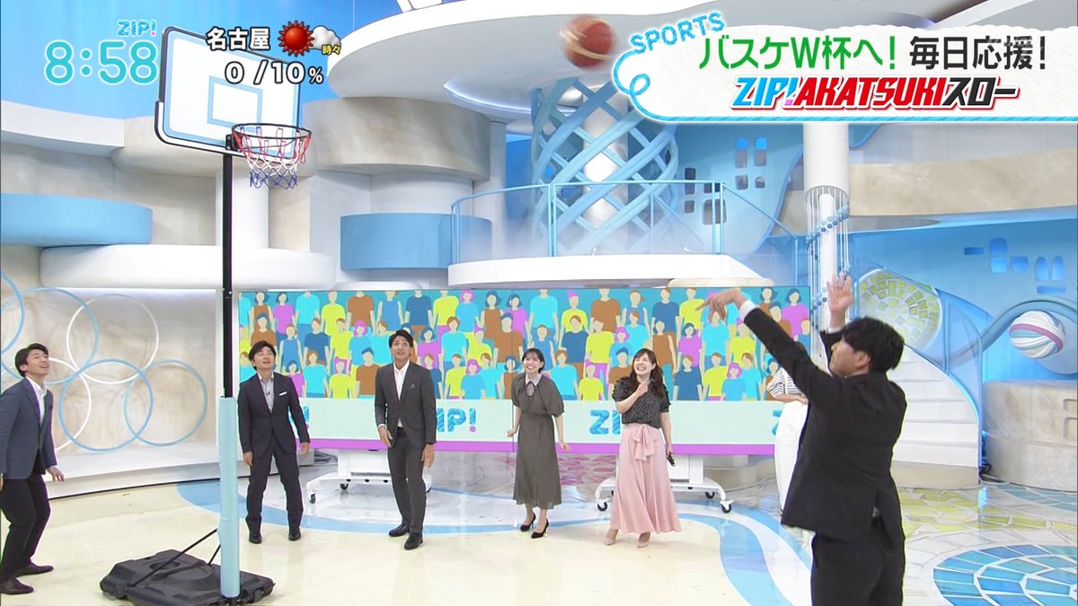 山下健二郎 ＃ZIP_AKATSUKIスロー #ZIPフリースロー毎日チャレンジ ＃ZIP