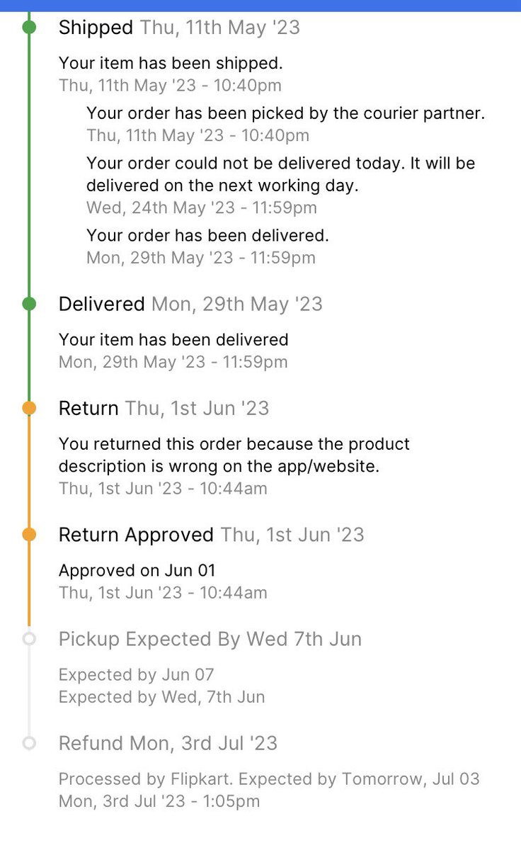 PrinceJaiswall's tweet photo. Today is 22nd day since the issue is escalated here over twitter.

Post mail confirmation from @Flipkart about refund by 3rd July, No refund received yet. It marks 56th day of harassment since order is placed.

@flipkartsupport @jagograhakjago @BandBajaateRaho @_Kalyan_K https://t.co/hxOZKFxDe9