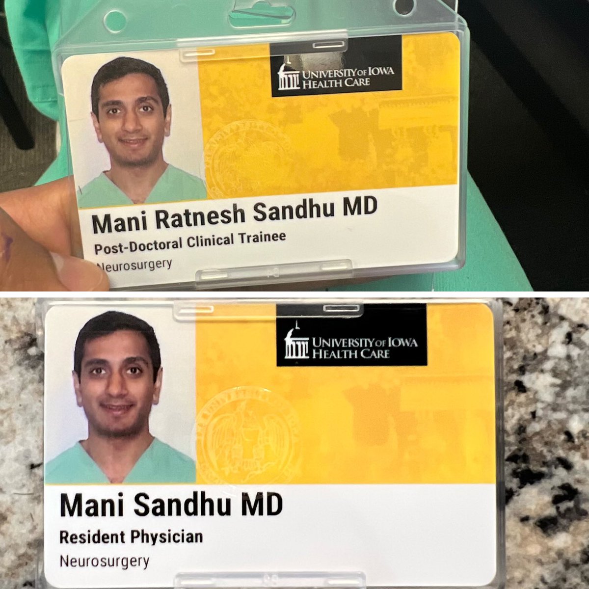 Mani Ratnesh Sandhu (@maniratneshss) on Twitter photo Today was the first day I introduced myself as a #neurosurgery resident
Itās been a tough journey and Iām am filled with gratitude for all the good people and blessings in my life
If you are on the same journey and applying NSGY, I am happy to help! Please DM!
<a href="/IowaNeurosurg/">University of Iowa Neurosurgery</a> Today was the first day I introduced myself as a #neurosurgery resident
Itās been a tough journey and Iām am filled with gratitude for all the good people and blessings in my life
If you are on the same journey and applying NSGY, I am happy to help! Please DM!
<a href="/IowaNeurosurg/">University of Iowa Neurosurgery</a>