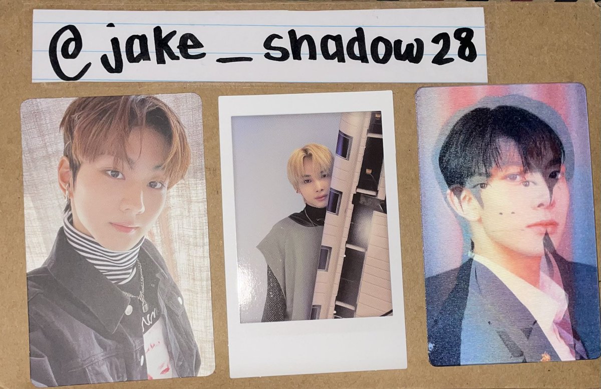 WTT US &amp; CANADA 

Trading ENHYPEN DARK BLOOD Photocards

Trade/Want - Jake, Jay, Sunghoon equivalents

Stamped Mail or Tracked optional 
#enhypen_dark_blood <a href="/enhypentradeUS/">𝚎𝚗𝚑𝚢𝚙𝚎𝚗 𝚝𝚛𝚊𝚍𝚎 & 𝚜𝚎𝚕𝚕 𝚛𝚝𝚜 🇺🇸</a>