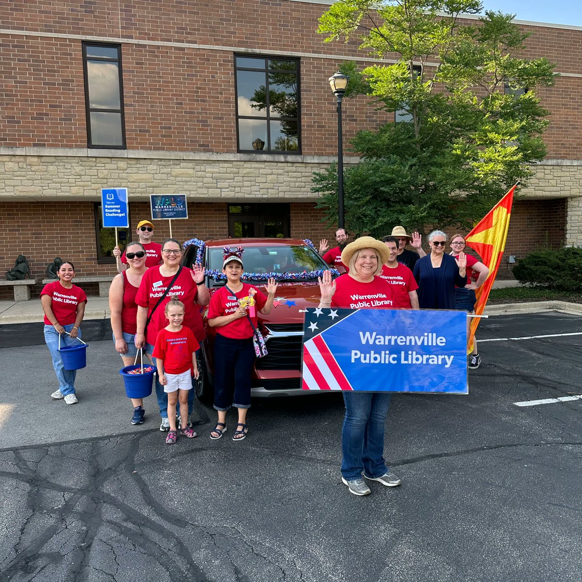 Warrenville Library tweet media