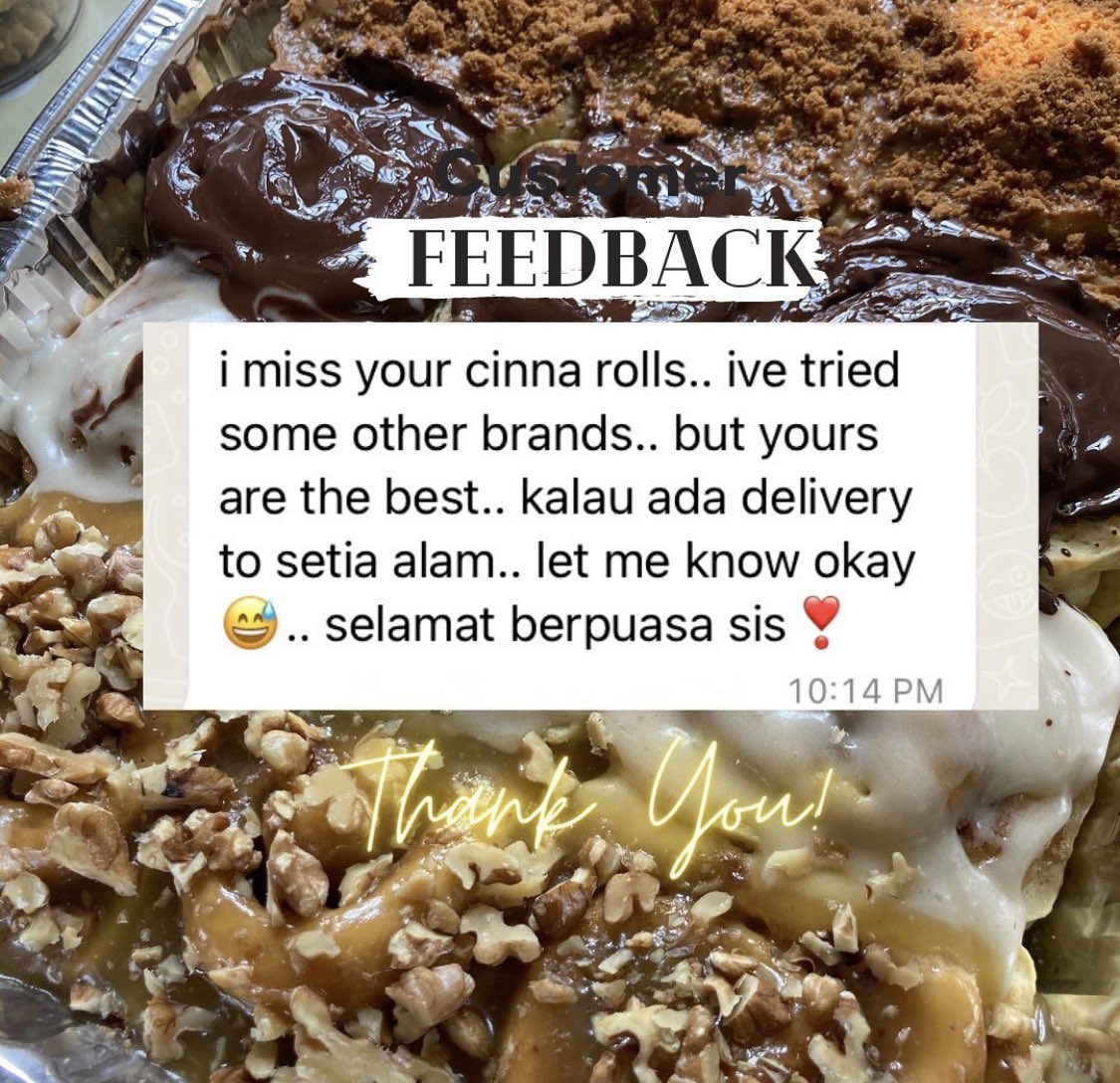 bakedthings4u's tweet photo. 🧁 Bake upon order, no readystock 
🧁Slot available only on Friday, Saturday and Sunday 
🧁Deliver by lalamove (Prefer pickup)

❗️Slot for pickup Subang Jaya only available on Saturday

To order: https://t.co/gKfk7DCBUt https://t.co/FMRh32Rhch